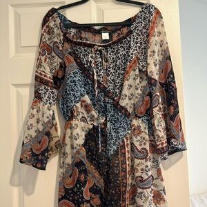 BOHO -get ready for the music festival. Perfect Off the shoulder top